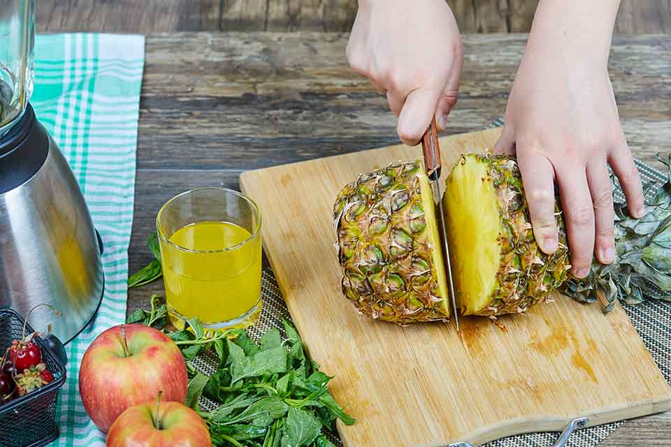 Jak wykorzystać świeżego ananasa?